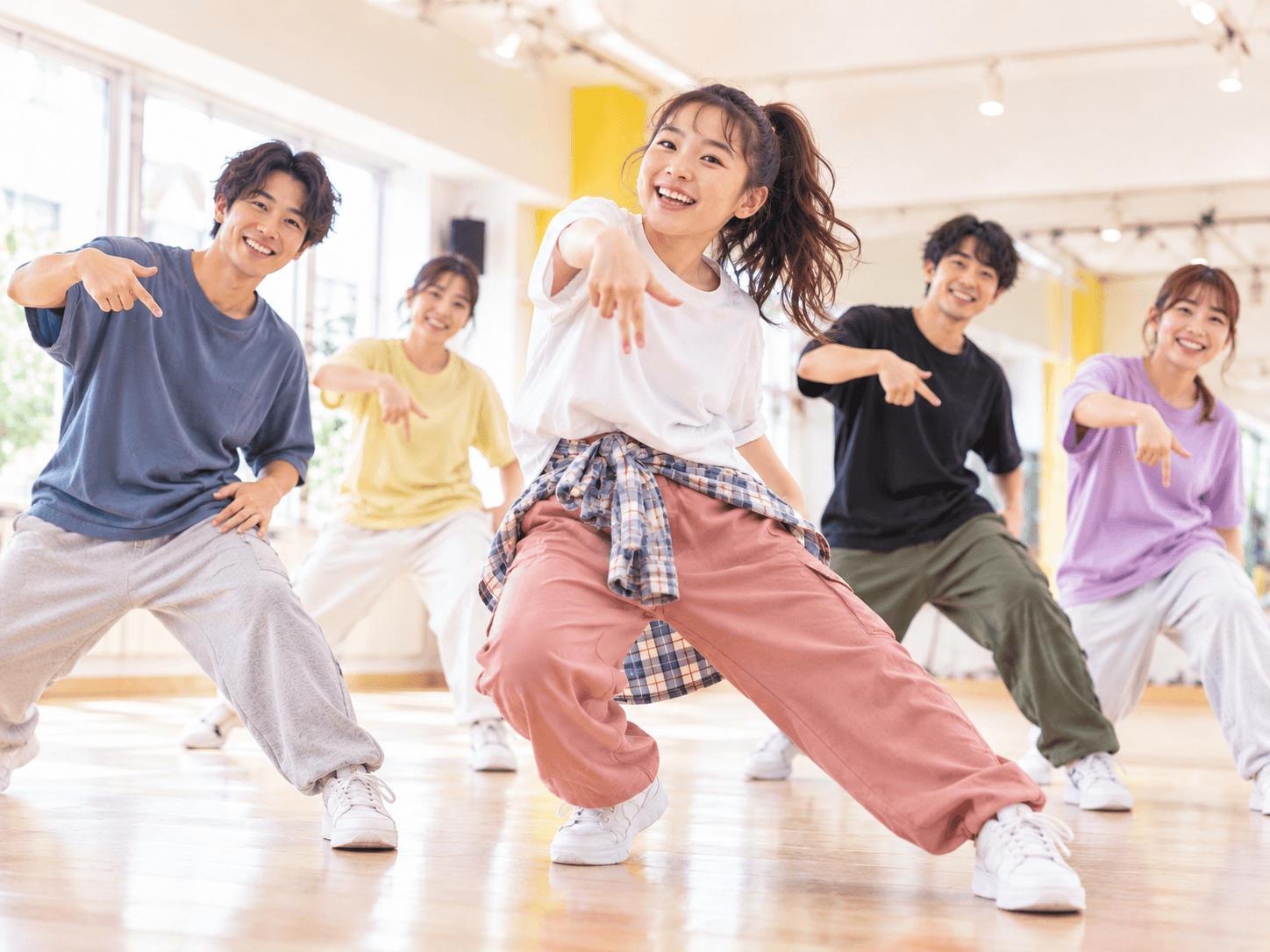 ダンスの振り付けを楽しむクラス